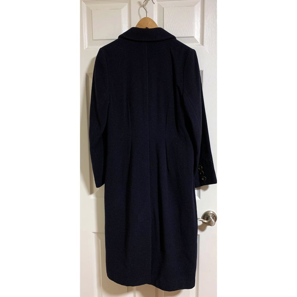 Vintage Woman Wool Long Coat, Finland - Picture 2 of 6